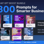 800 ChatGPT Power Prompts Bundle, Ebooks