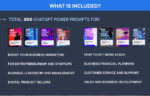 800 ChatGPT Power Prompts Bundle, Ebooks - Image 2