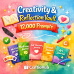 Creativity & Reflection Vault: 12,000 Prompts for Journaling, Writing & Self-Growth | CraftioHub