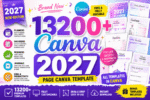 13200+ Canva Page Template | KDP 2027