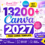 13200+ Canva Page Template | KDP 2027
