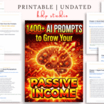 1400+AI Prompts Grow Your Passive Income