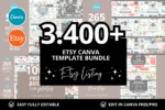 3.400+ Etsy Canva Bundle + Bonus