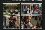 800+ MidJourney Prompts People Portraits - Image 3