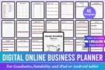 Mega Digital Planner Bundle Canva IPad - Image 5