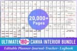 Ultimate 180+ Canva KDP Interior Bundle - 20000+