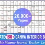 Ultimate 180+ Canva KDP Interior Bundle - 20000+